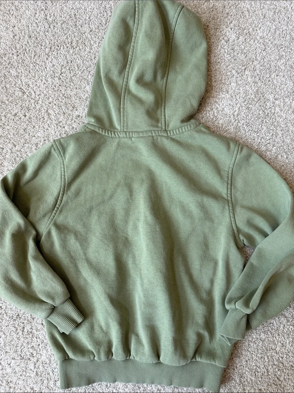 Nike Green Pullover Hoodie with White Swoosh